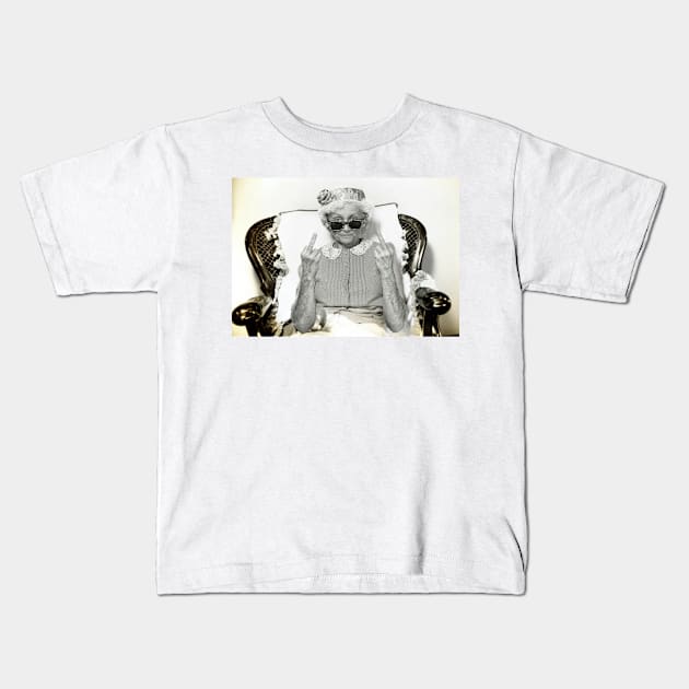 Queen Sophia Of Golden Girl Kids T-Shirt by Resdis Materials